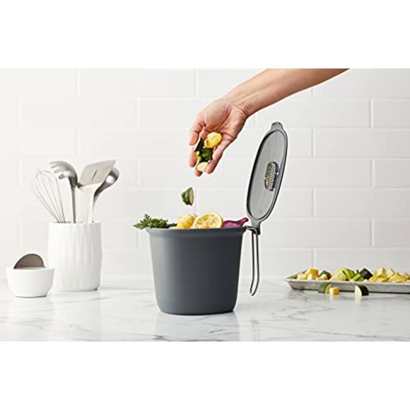 Chefn Compost Bin with Filter - 2.96 in x 4.92 in