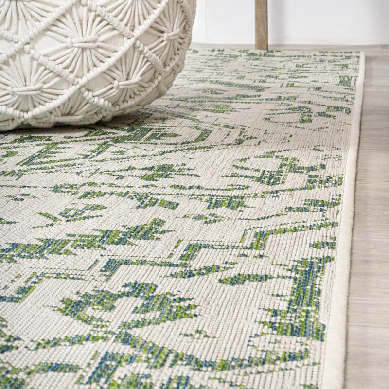 JONATHAN Y Charleston Medallion Indoor/Outdoor Area Rug