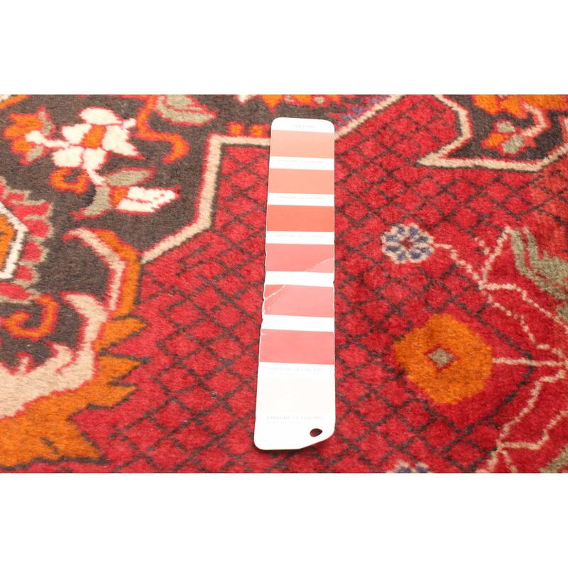 ECARPETGALLERY Hand-knotted Teimani Red Wool Rug - 3'3 x 5'2