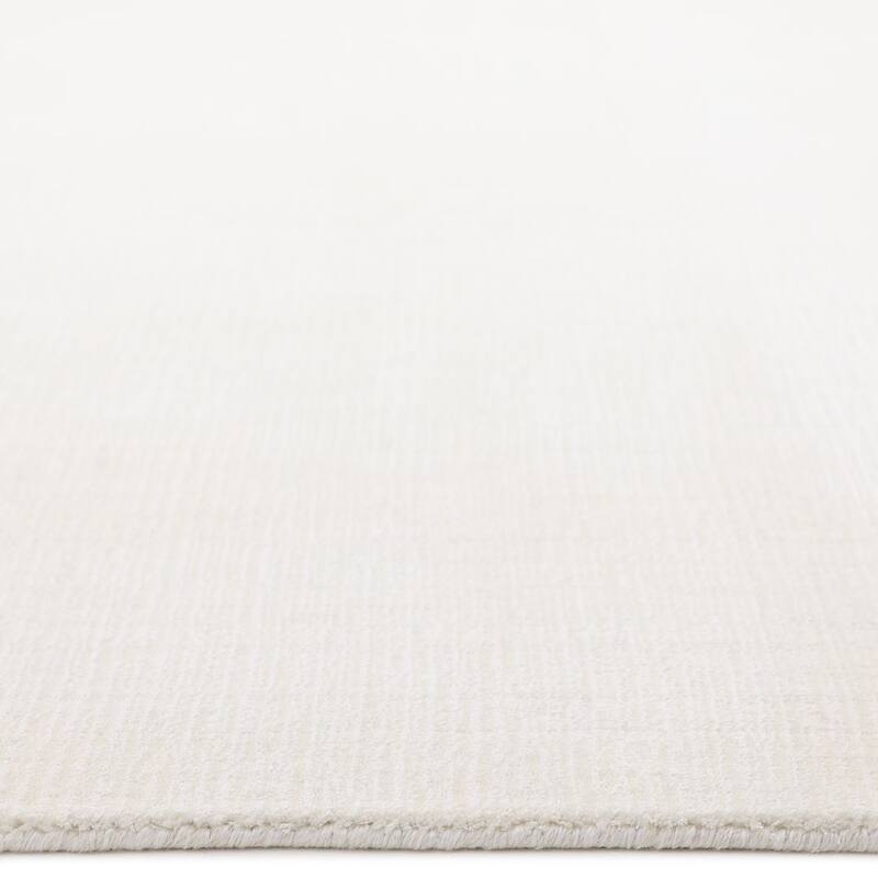 Overton Handmade Modern Contemporary Solid Area Rug