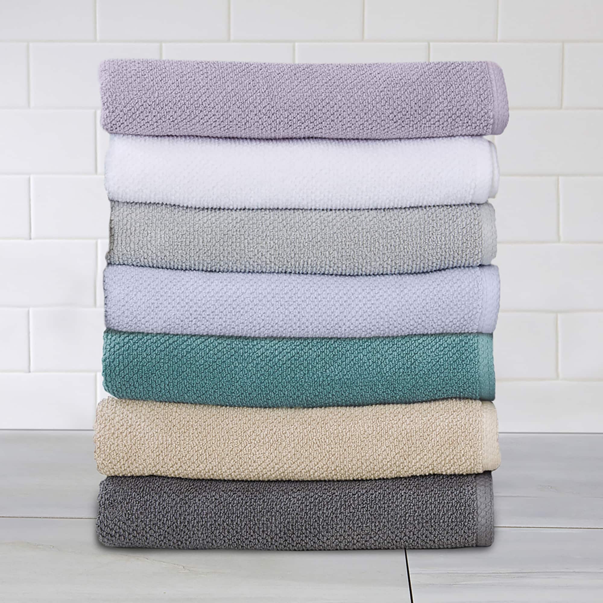 Luxurious Cotton Popcorn Textured Towel Set On Sale Bed Bath