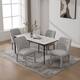 Option White Black Set of 4