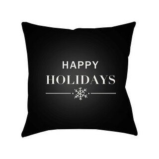 Artistic Weavers Happy Holidays Pillow