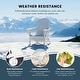 preview thumbnail 8 of 10, Laguna Weather Resistant Outdoor Patio Folding Adirondack Chairs (Set of 4)