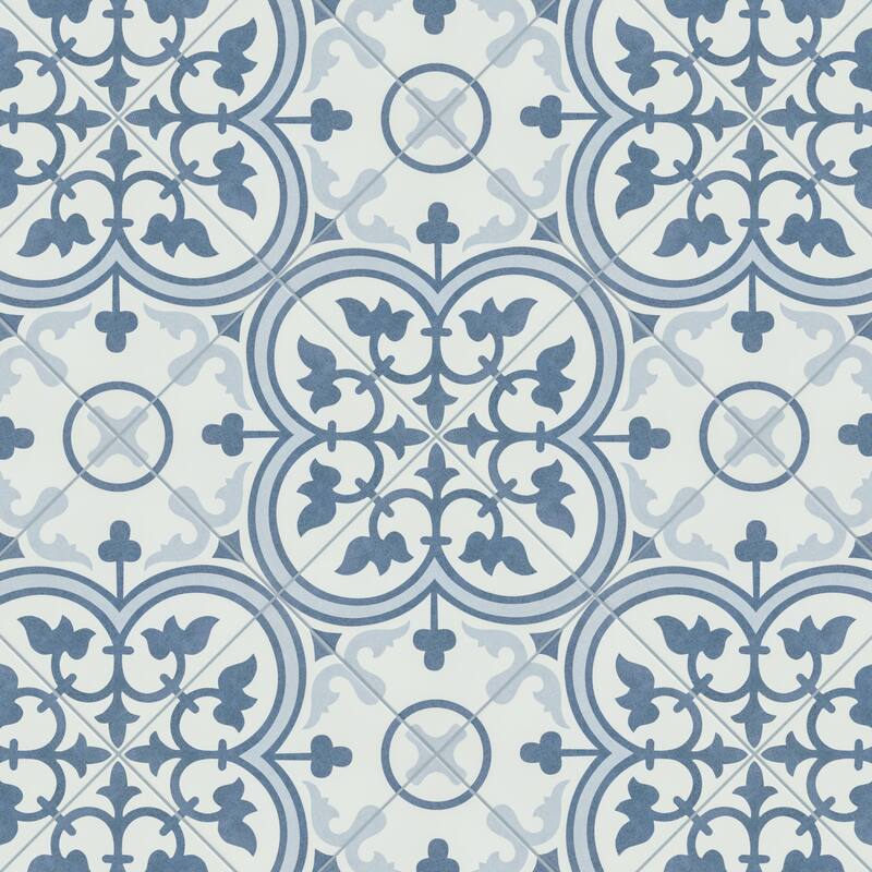 Merola Tile Arte Crystal 9-3/4" x 9-3/4" Porcelain Floor and Wall Tile