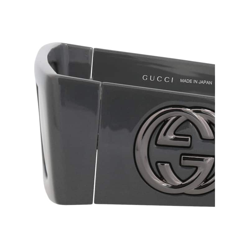 Gucci Shield-Frame Injection Sunglasses