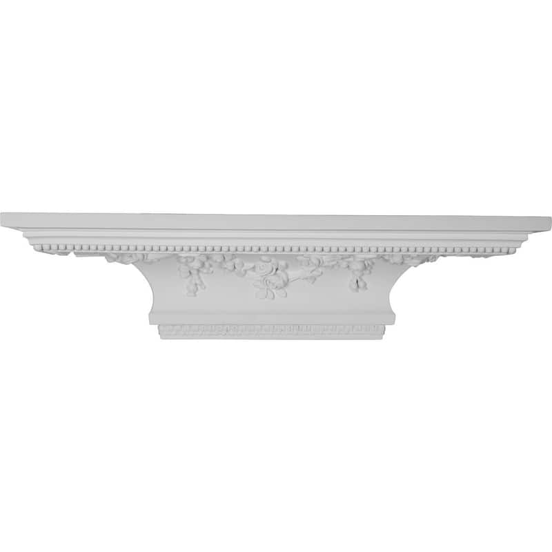30"W x 7 3/8"H x 9 1/8"P Victorian Shelf