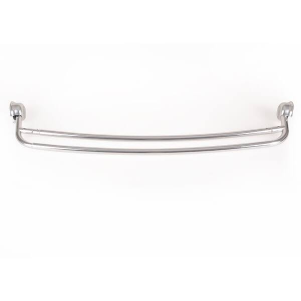 Shop Jacuzzi Pq318 60 72 Adjustable Curved Double Shower