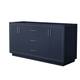 Option Dark Blue / Brushed Nickel Hardware