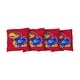 preview thumbnail 1 of 1, Kansas Jayhawks Red Cornhole Bags All-Weather Resin Filled