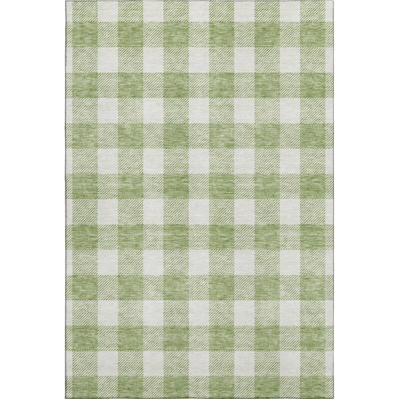 Premium Washable Super Soft Plaid Mayfield Rug