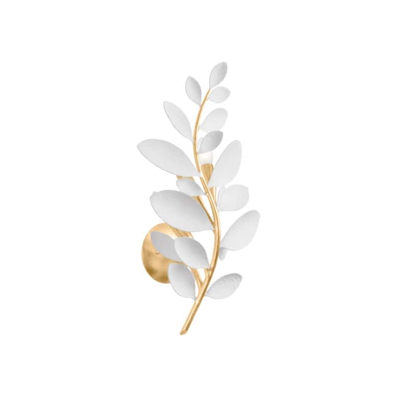 Hudson Valley Lighting 2203 Marabec 3 Light 23" Tall Wall Sconce - Vintage Gold Leaf / White Plaster