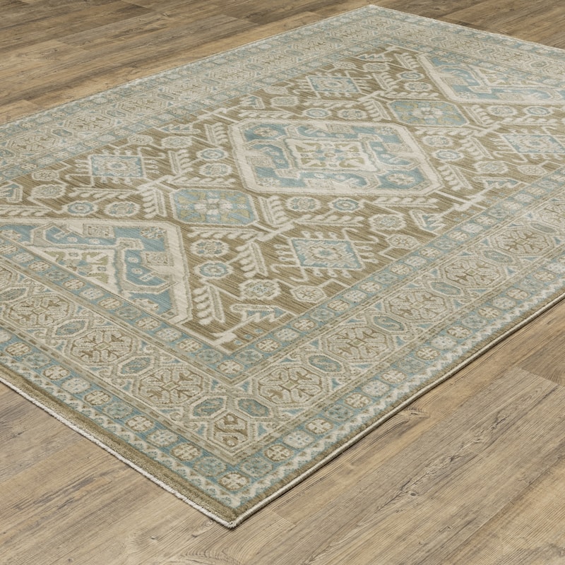 Meadow Global Traditonal Area Rug