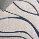 preview thumbnail 129 of 213, SAFAVIEH Florida Shag Sigtraud Abstract Waves 1.2-inch Thick Rug