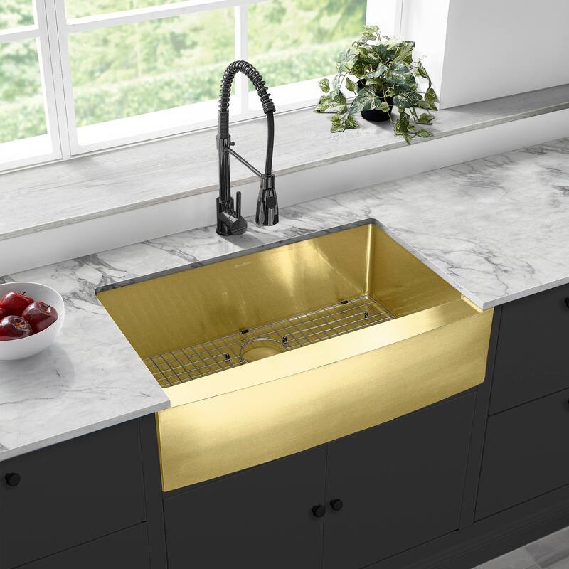 Swiss Madison Rivage 33" Farmhouse Single Basin Stainless Steel