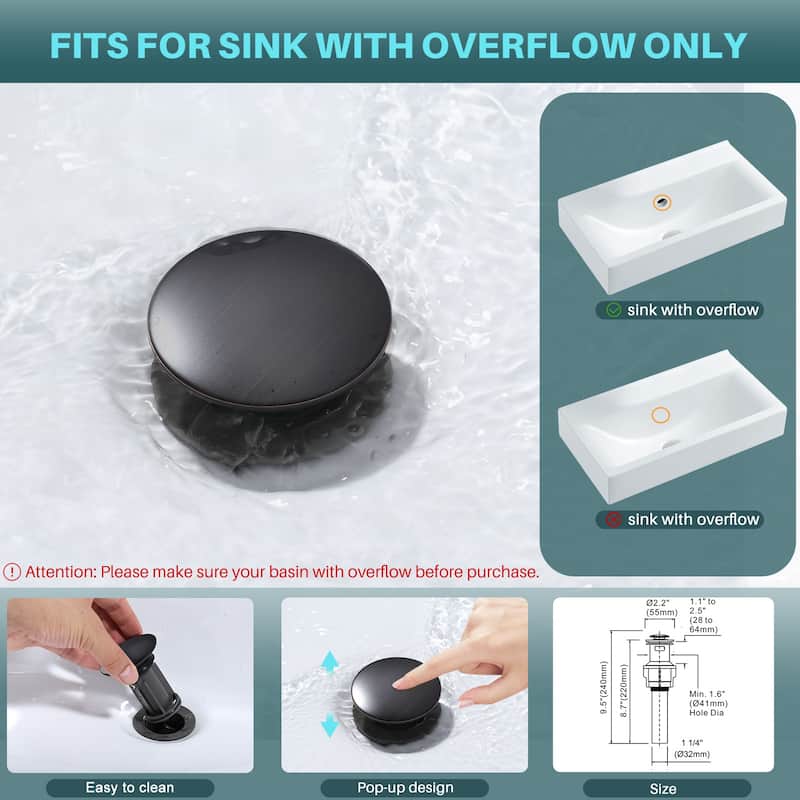 WOWOW 8 in. Widespread Double Handle Bathroom Faucet