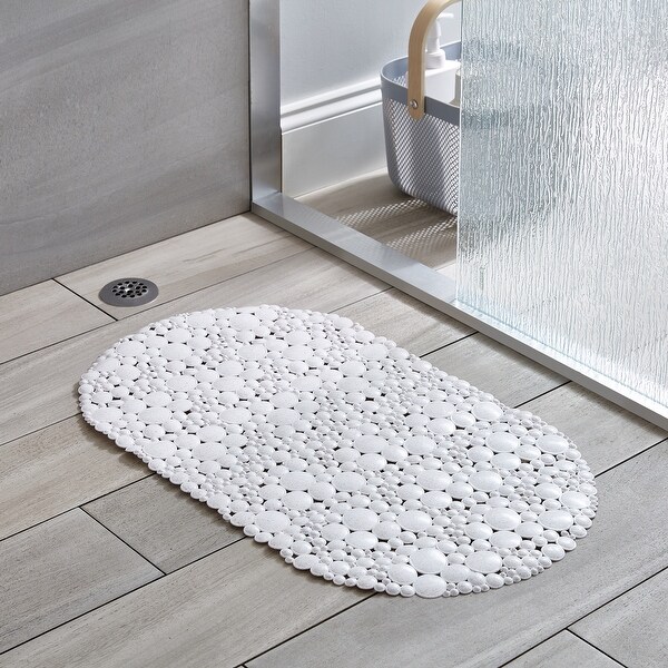 [未使用]Smart Bath Mat SBM24W01LJ Bath Bliss Wheat Straw Mat, Natural Plant Fiber, Self-Draining