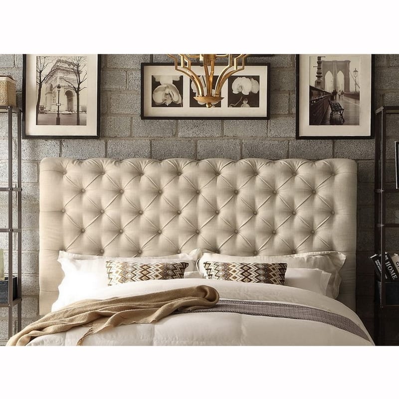 Vesta Chesterfield Tufted Upholstered Low Profile Standard Bed By Moser Bay