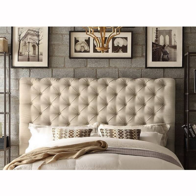 Vesta Chesterfield Tufted Upholstered Low Profile Standard Bed By Moser Bay