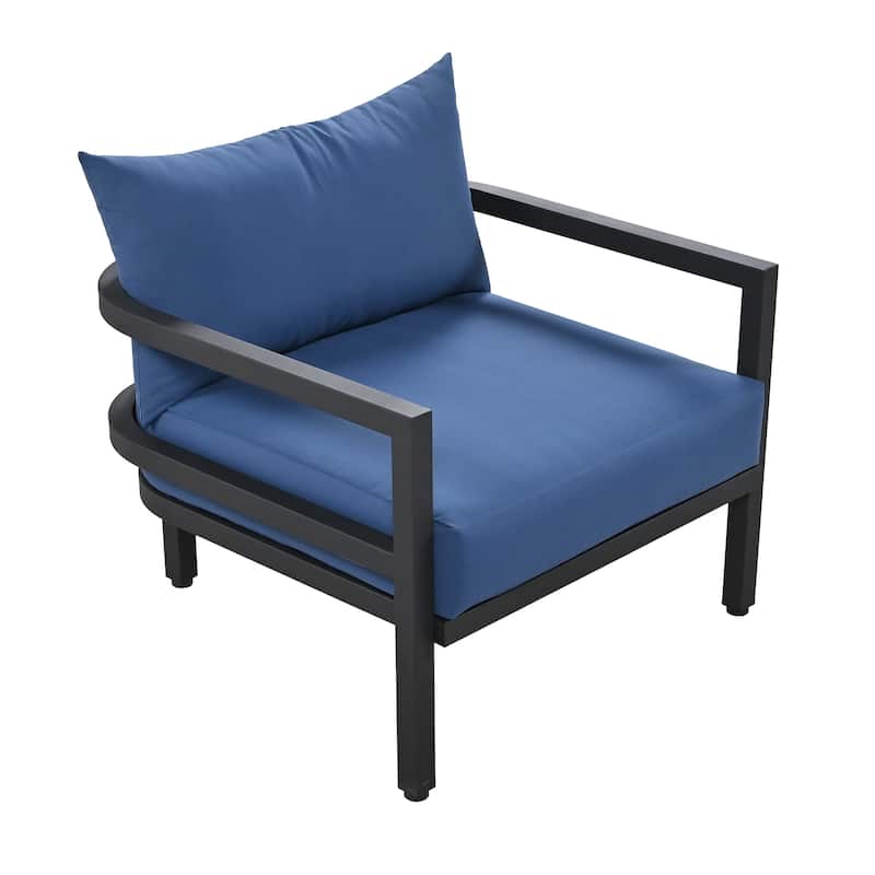 Multi-person Outdoor Steel Sofa Set