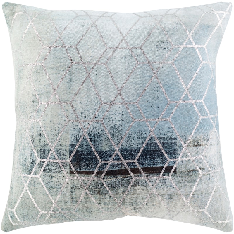 Artistic Weavers Ballico Watercolor Geometric Throw Pillow