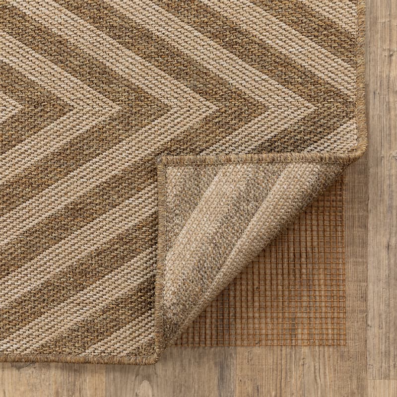 Style Haven All Weather Outdoor Rug Pad - Brown