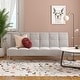 preview thumbnail 8 of 28, The Novogratz Elle Futon Convertible Sofa Bed and Couch
