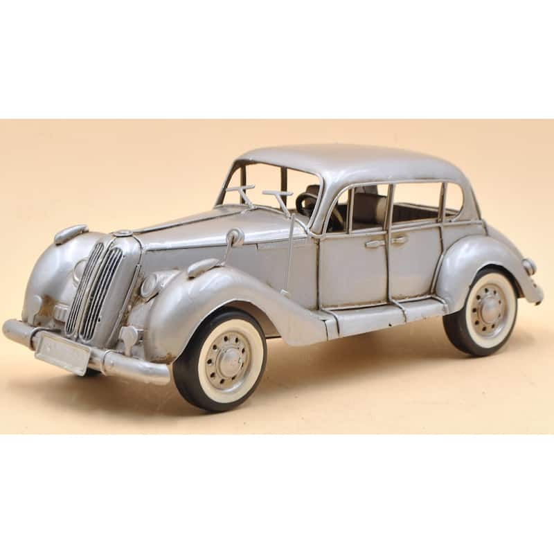 Silver Bmw 328 Roadster 1930S 1940S Automobile Clic Model Car Die Cast