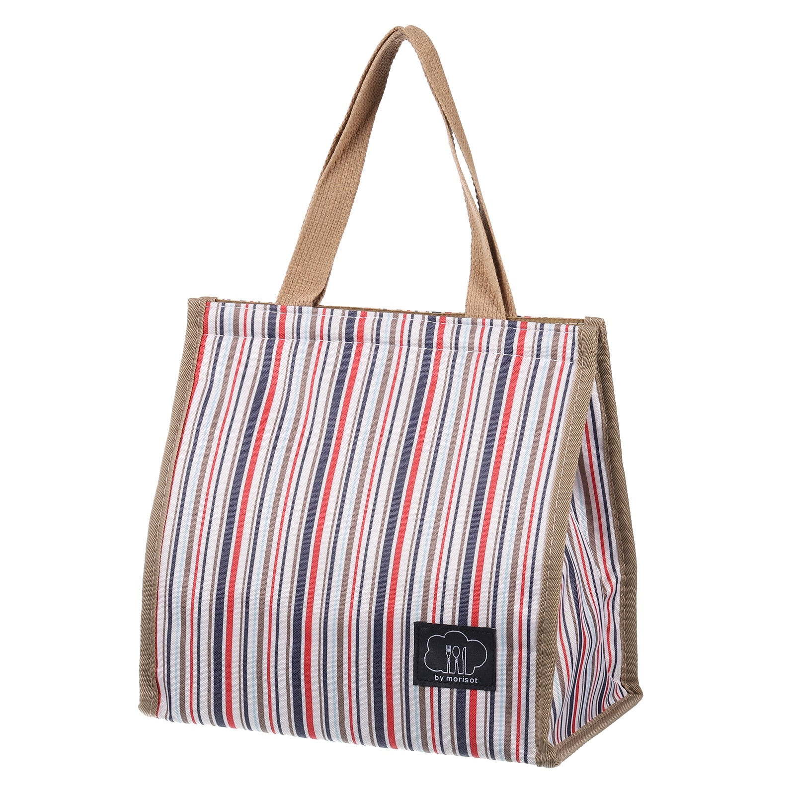 Insulated Lunch Bag, Lunch Tote Bag, 10.24"x6.69"x10.24", Contrast Color