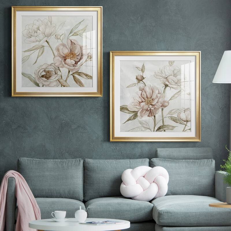 Washed Botanical I Premium Framed Print - Ready to Hang