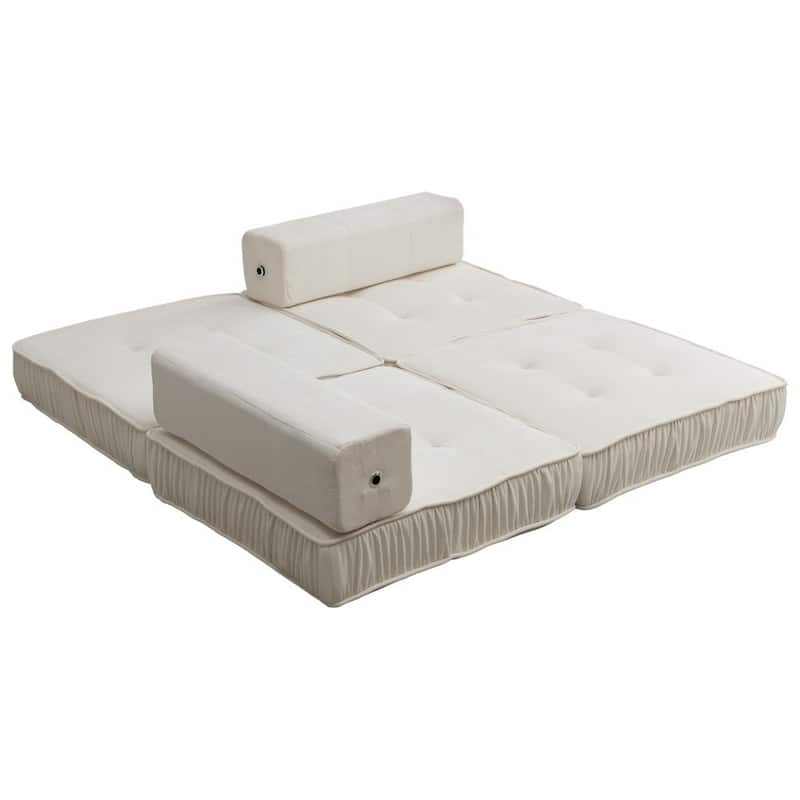 Modern Convertible Modular Sectional Sofa, Minimalist Chenille Sofas Couches