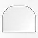 preview thumbnail 12 of 31, TEHOME Dezerae Large Arch Mirror for Mantel, 40'' W x 32'' H