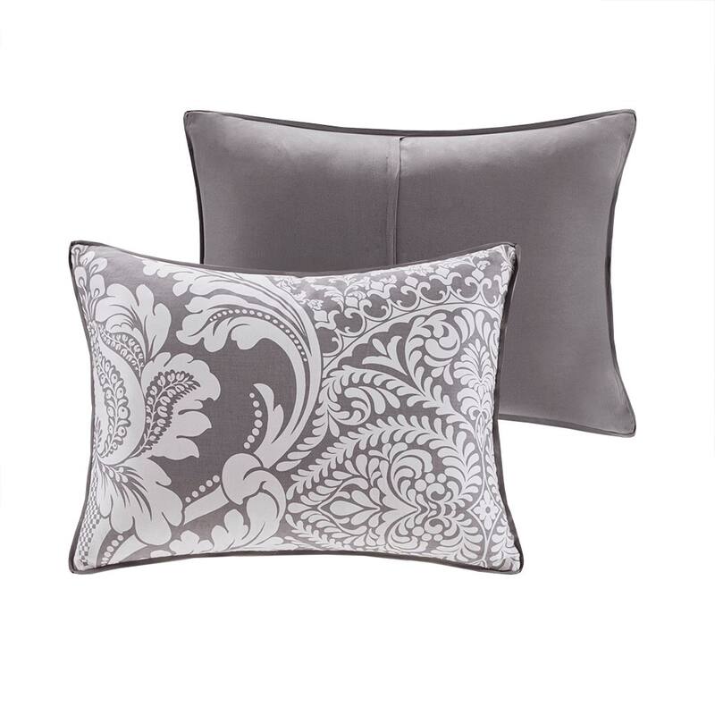 GDF Studio - Vienna 6-Piece Printed Duvet Cover Set with Decorative Pillows