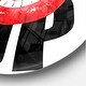 preview thumbnail 2 of 8, Designart 'Female Lips' Oversized Shabby Chic Wall CLock