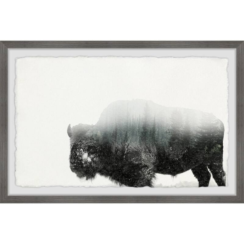 See the Woods Framed Wall Art, Elegant Home Touch - Sophisticated Artwork for Refined Décor