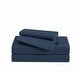 preview thumbnail 20 of 30, My World Solid Color Sheet Sets Dark Blue - Full
