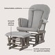 preview thumbnail 21 of 36, Forever Eclectic Cozy Glider Rocker and Ottoman