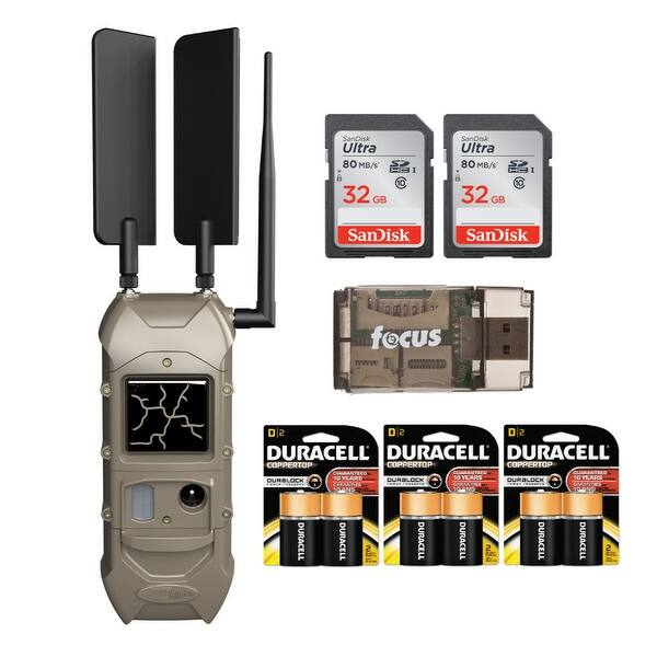 Shop Black Friday Deals On Cuddeback Cuddelink 20mp Dual Cell Trail Camera With Cards Batteries Overstock 29738015