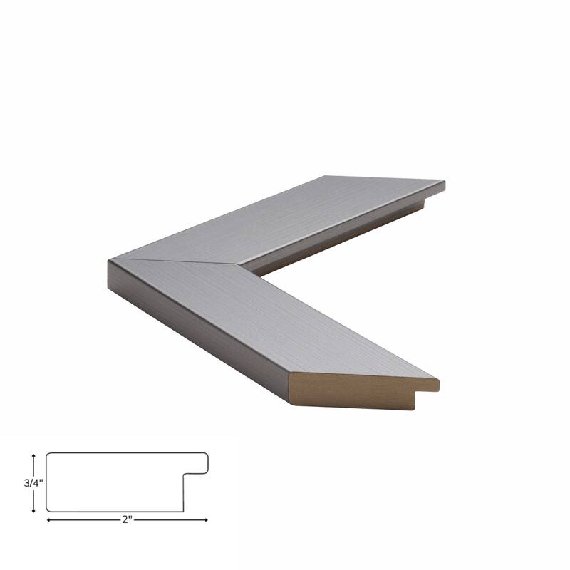 Frame My Mirror Stainless Steel Framed Vanity Mirror, Meade Design