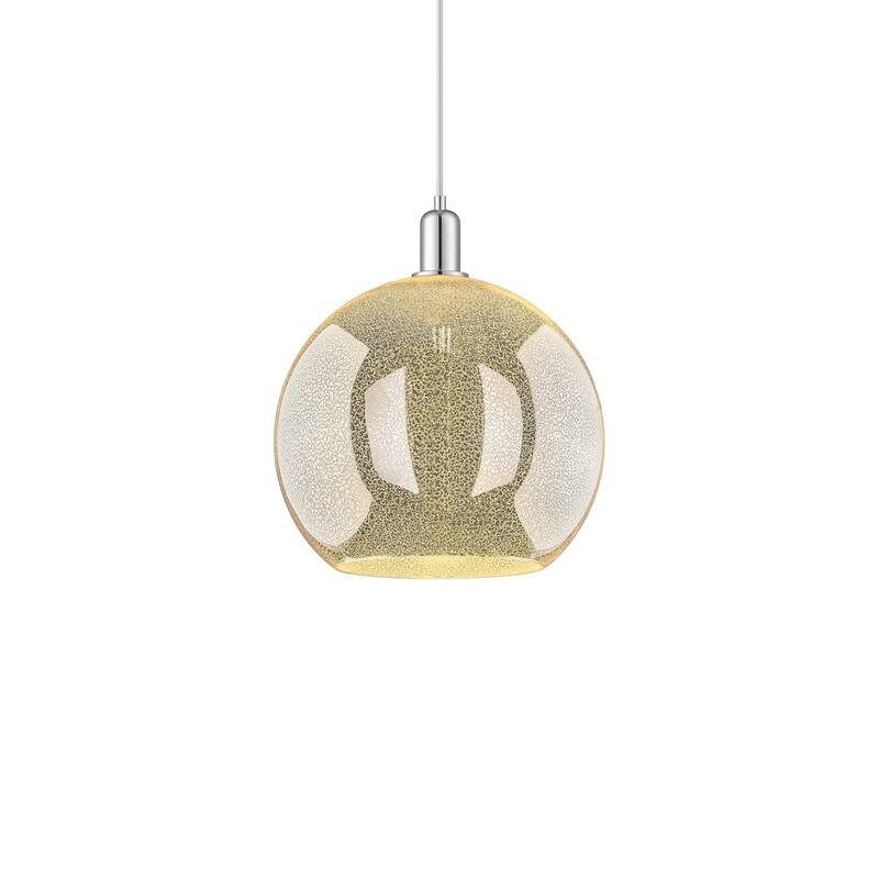 Innovations Lighting 716-1P-18-14 Athens Pendant Athens 14" Wide - Polished Chrome / Mercury