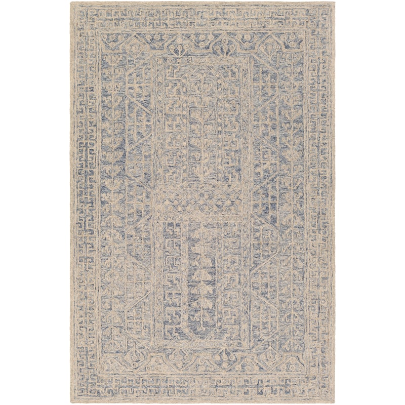 Livabliss Nesta Handmade Distressed Tribal Wool Area Rug