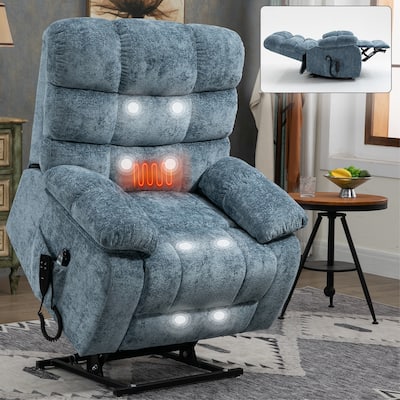Large Electric Power Lift Recliners with Power-Remote
