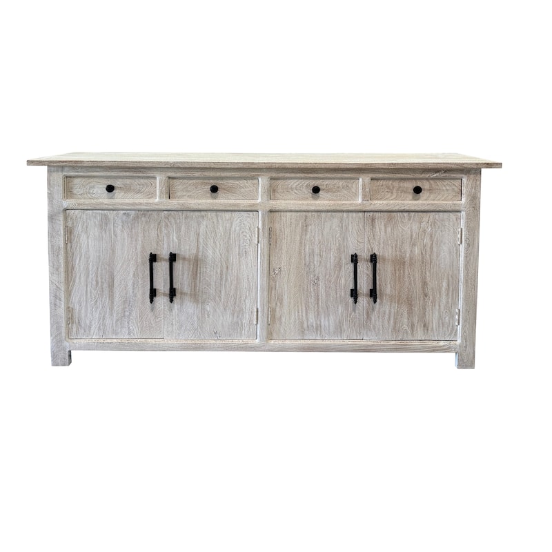 Clara 4-drawer 4-door Sideboard - White