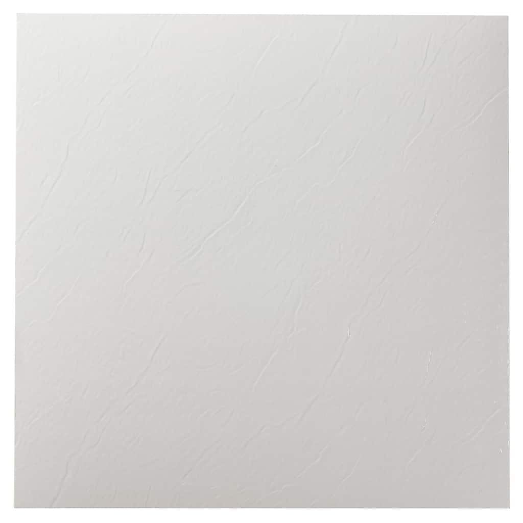Achim Sterling White 12x12 Vinyl Floor Tile (20 Tiles/20 sq. ft.)