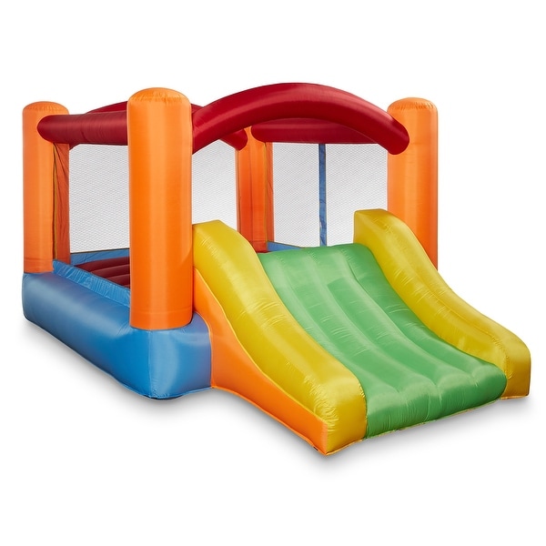 Cloud 9 Bounce House With Slide With Blower