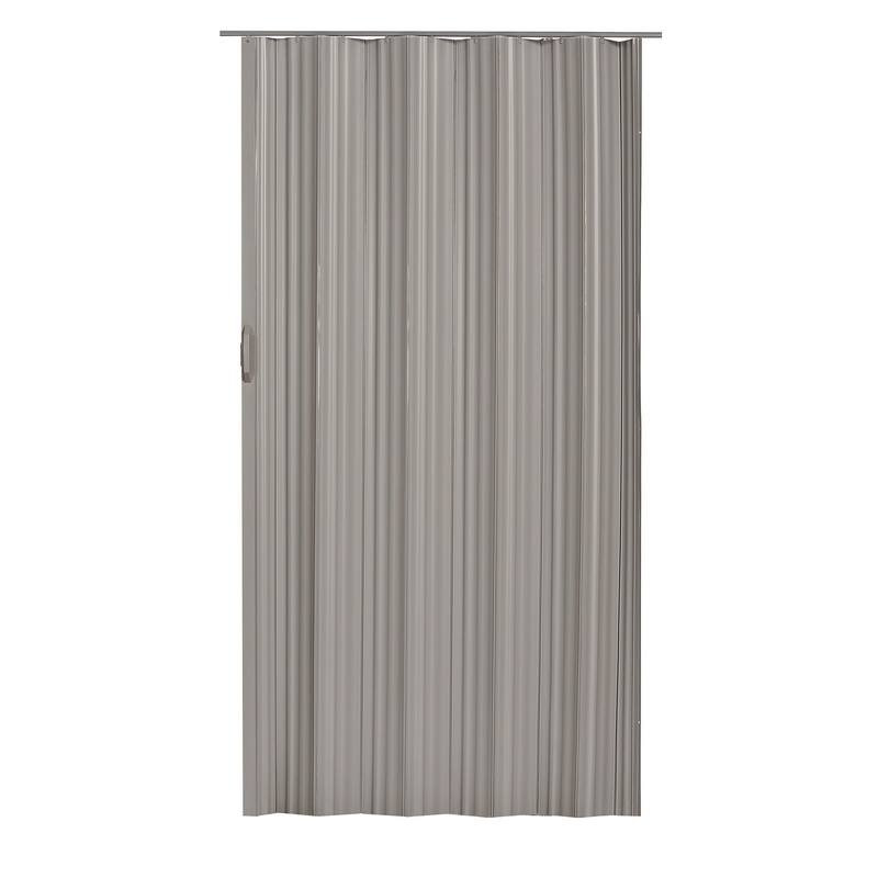 Spectrum Dunes Grey PVC 48-inch Folding Door
