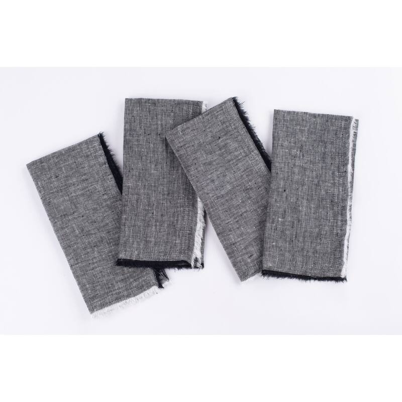 Brighton, Linen Dinner Napkin Set (Set of 4)