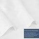 preview thumbnail 6 of 31, Delara 100% Eucalyptus Lyocell Tencel Flat Sheet, Naturally Cooling, Super Soft, Moisture-Wicking, Smooth & Breathable
