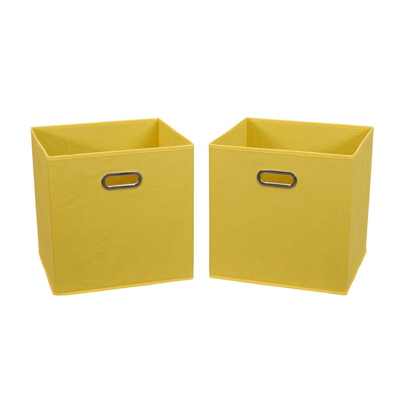 Household Essentials Fabric Storage Bins, Set of 2
