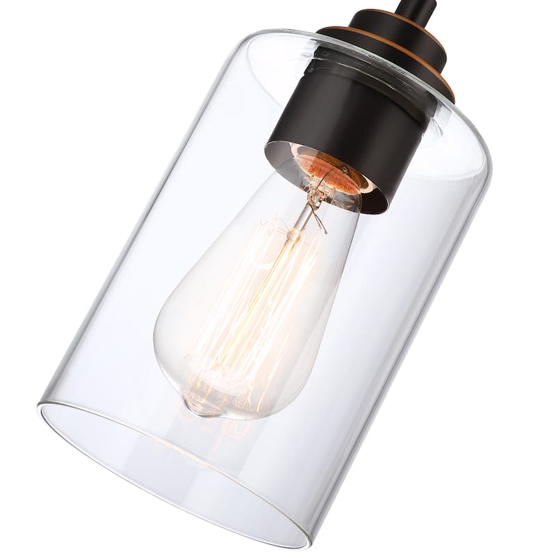 1-Light Pendant - Oil Rubbed Bronze - 4.33"x69.72"